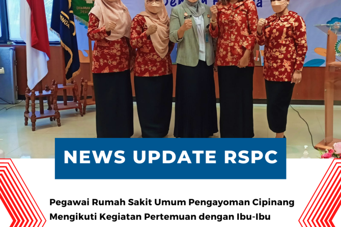 Pegawai RSU Pengayoman Cipinang Mengikuti Kegiatan Pertemuan dengan Paguyuban Ibu – Ibu Pengayoman Kanwil Kemenkumham DKI Jakarta