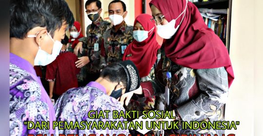 Bakti Sosial Serentak Dalam Rangka Hari Bhakti Pemasyarakatan Ke-57, dari Pemasyarakatan Untuk Indonesia