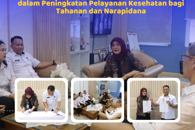 Sinergitas RSU Pengayoman Cipinang dengan Lapas Salemba dalam Peningkatan Pelayanan Kesehatan bagi Tahanan dan Narapidana