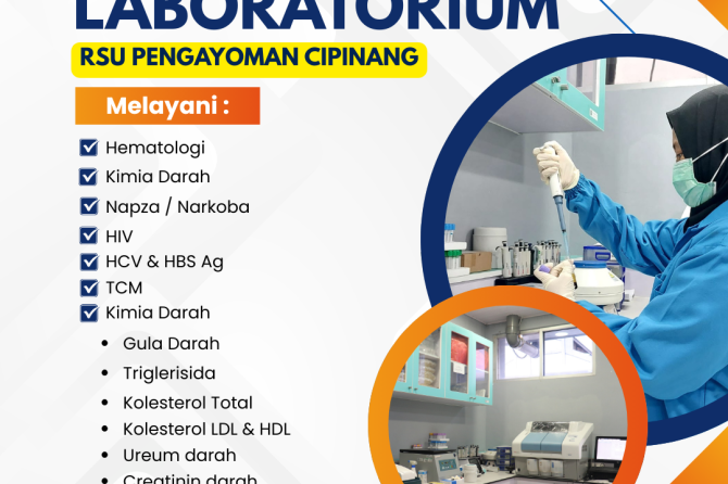 PELAYANAN LABORATORIUM RSU PENGAYOMAN CIPINANG