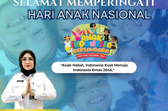 Keluarga Besar RSU Pengayoman Cipinang Mengucapkan Selamat Hari Anak Nasional, 23 Juli 2025